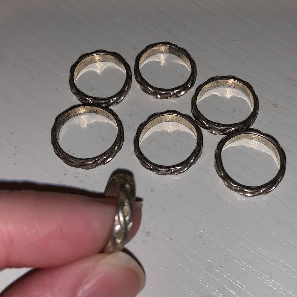 3/4 3.1mm Sterling Silver Celtic Ring